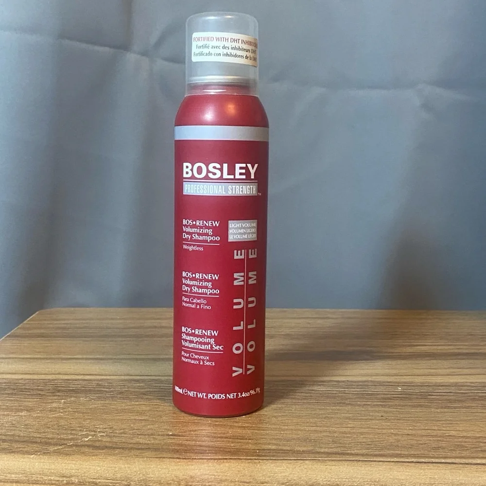 Bosley Dry Shampoo, Unisex, 100ml, for thinning hair